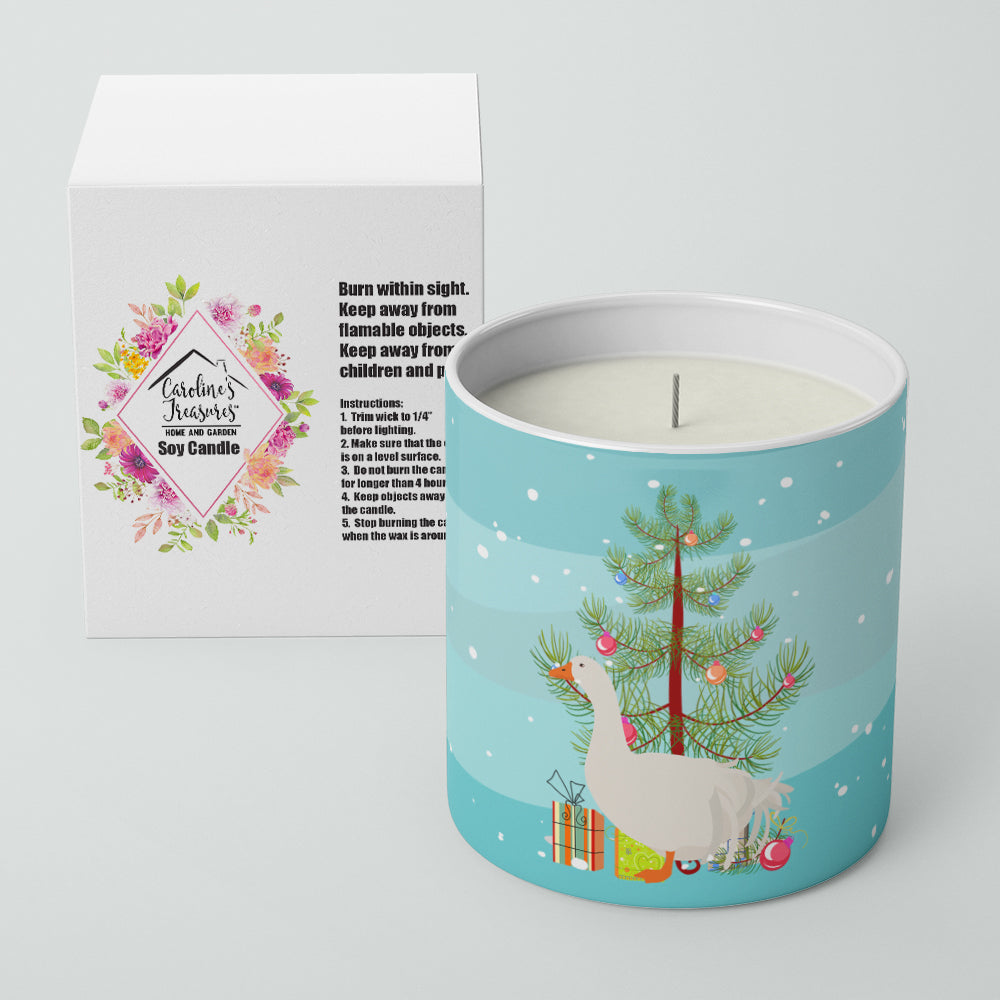 Sebastopol Goose Christmas Decorative Soy Candle Nature Soy Wax Essential Oil Home Decor Ideal for Bedroom Kitchen Bath Office Gift, 10 oz