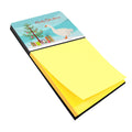 Sebastopol Goose Christmas Watercolor Sticky Note Holder Refillable Dispenser Desk Accessory 3x3 Pad Gift