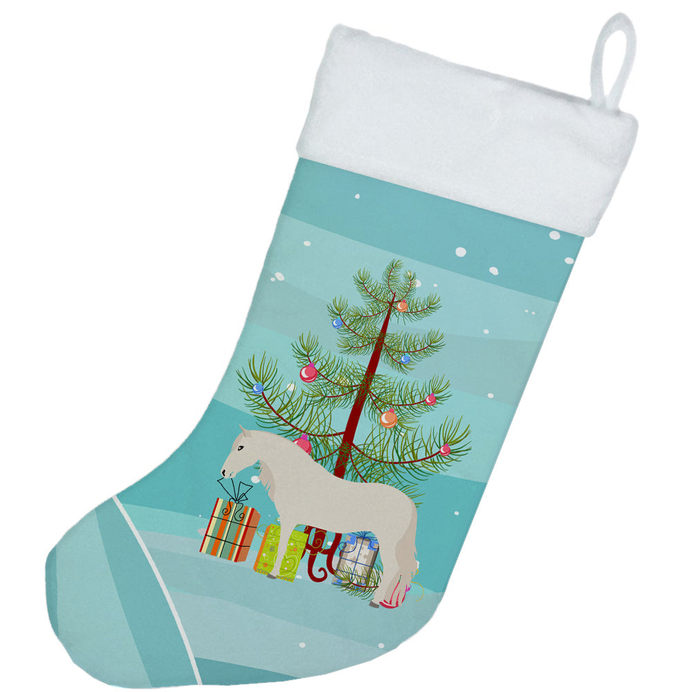 Paso Fino Horse Christmas Holiday Stocking Double-Sided Print, Polyester Suede,11x18, Made in USA