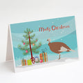 Jersey Buff Turkey Hen Christmas Greeting Cards Pack of 8 Blank Cards with Envelopes Whimsical A7 Size 5x7