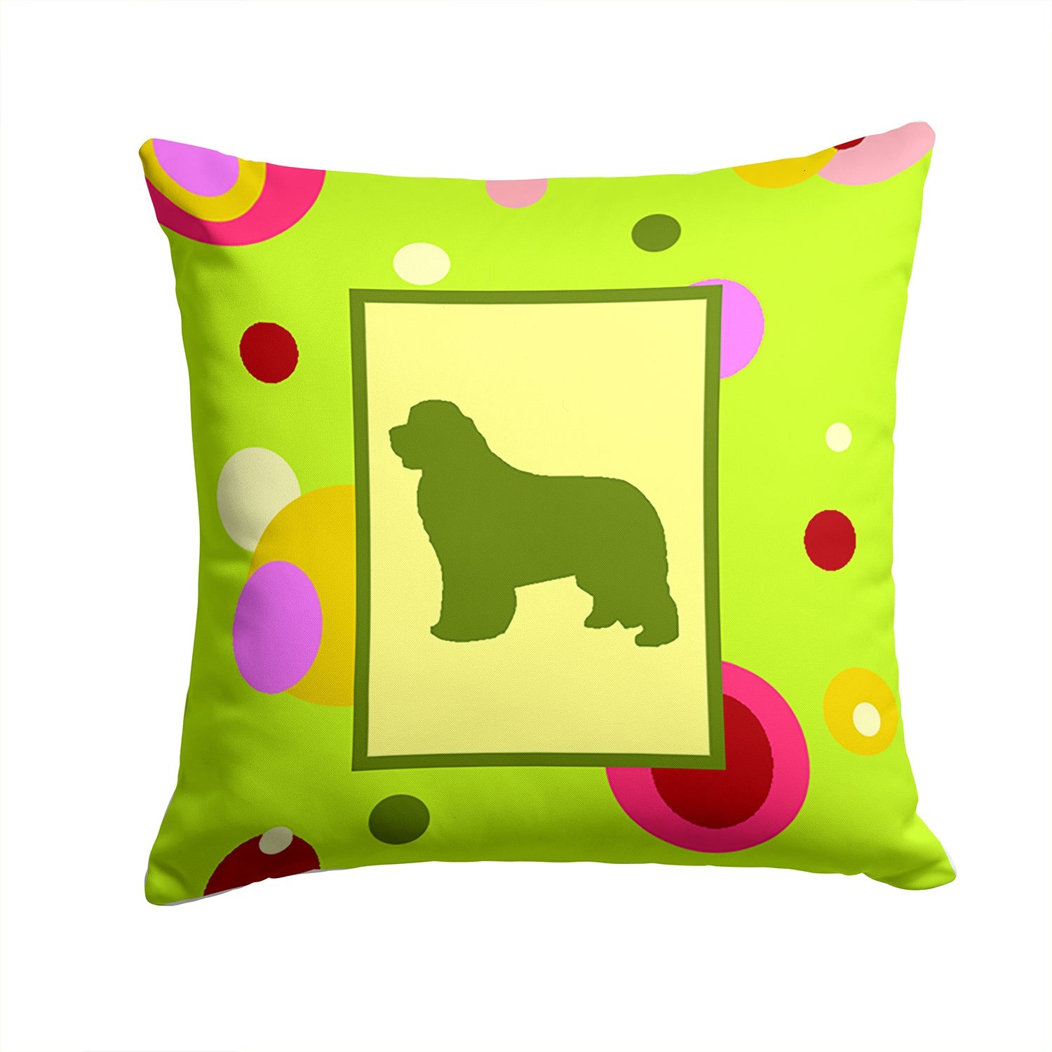 Decorative Throw Pillow 14x14 Indoor Outdoor Accent Cushion, Fabric Cover with Insert for Sofa, Bed, Porch & Living Room