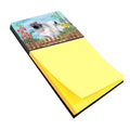 Moscow Watchdog Spring Watercolor Sticky Note Holder Refillable Dispenser Desk Accessory 3x3 Pad Gift