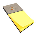 Ibizan Hound In the Kitchen Watercolor Sticky Note Holder Refillable Dispenser Desk Accessory 3x3 Pad Gift
