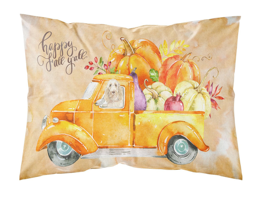 Fall Harvest Spinone Italiano Standard Pillowcase Lightweight Super Soft Easy Care Decorative Artwork Pillowcase, Standard