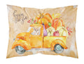 Fall Harvest Chihuahua Standard Pillowcase Lightweight Super Soft Easy Care Decorative Artwork Pillowcase, Standard