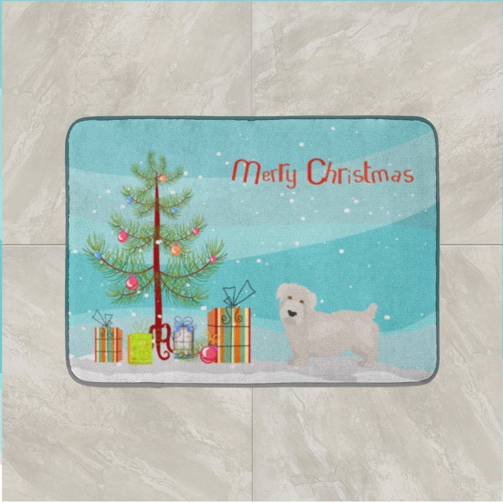 Glen of Imal Christmas Tree Memory Foam Kitchen Mat Machine Washable Anti-Fatigue Cushion Comfort Bath or Kitchen Rug