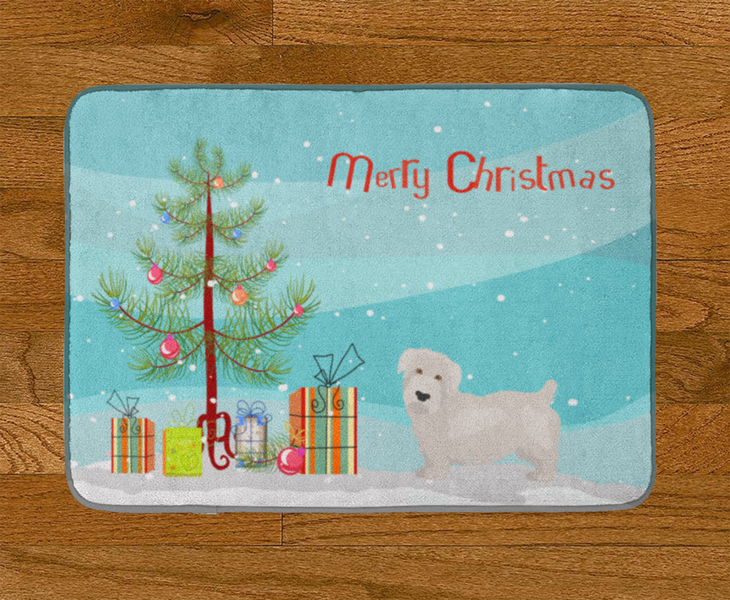 Glen of Imal Christmas Tree Memory Foam Kitchen Mat Machine Washable Anti-Fatigue Cushion Comfort Bath or Kitchen Rug
