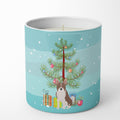 Boston Terrier Christmas Tree Decorative Soy Candle Nature Soy Wax Essential Oil Home Decor Ideal for Bedroom Kitchen Bath Office Gift, 10 oz