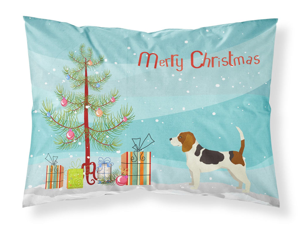 Beagle Christmas Tree Standard Pillowcase Lightweight Super Soft Easy Care Decorative Artwork Pillowcase, Standard