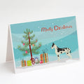 Great Dane Christmas Tree Greeting Cards Pack of 8 Blank Cards with Envelopes Whimsical A7 Size 5x7