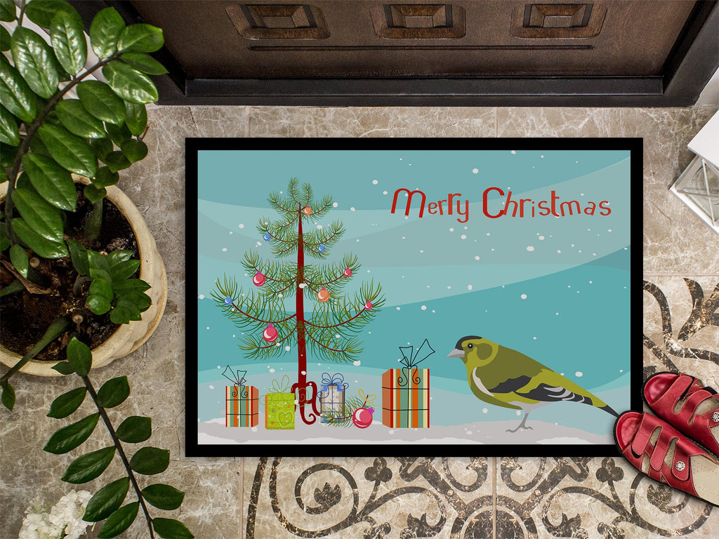 Siskin Merry Christmas Doormat Indoor Outdoor 24H X 36W Front Door Mat Rugs for Entryway, Non Slip Washable Low Pile,