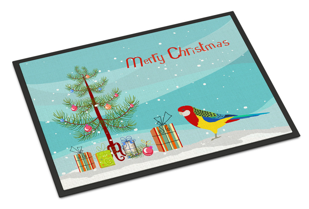 Rosella Merry Christmas Doormat Indoor Outdoor 18H X 27W Front Door Mat Rugs for Entryway, Non Slip Washable