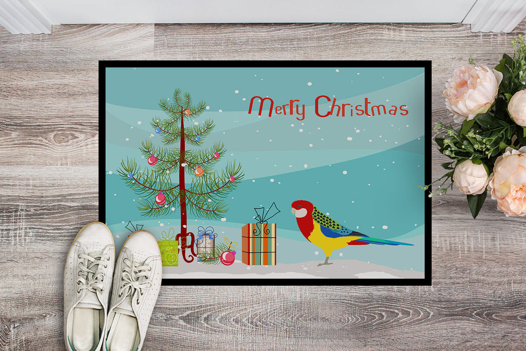 Rosella Merry Christmas Doormat Indoor Outdoor 18H X 27W Front Door Mat Rugs for Entryway, Non Slip Washable