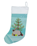 Birman Cat Christmas Holiday Stocking Double-Sided Print, Polyester Suede,11x18, Made in USA