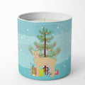 German Rex Cat Christmas Decorative Soy Candle Nature Soy Wax Essential Oil Home Decor Ideal for Bedroom Kitchen Bath Office Gift, 10 oz