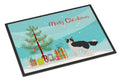 La Perm Cat Christmas Doormat Indoor Outdoor 24H X 36W Front Door Mat Rugs for Entryway, Non Slip Washable Low Pile,