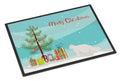 Oregon Rex Cat Christmas Doormat Indoor Outdoor 24H X 36W Front Door Mat Rugs for Entryway, Non Slip Washable Low Pile,