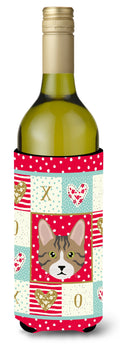 Dragon Li Cat Love Wine Bottle Hugger Gift Sleeve for Standard 750 ml Bottles, Insulated Reusable Also Fits Mini Shot & Pint Bottles
