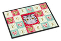 Foldex Exotic Fold Cat Love Doormat Indoor Outdoor 24H X 36W Front Door Mat Rugs for Entryway, Non Slip Washable Low Pile,