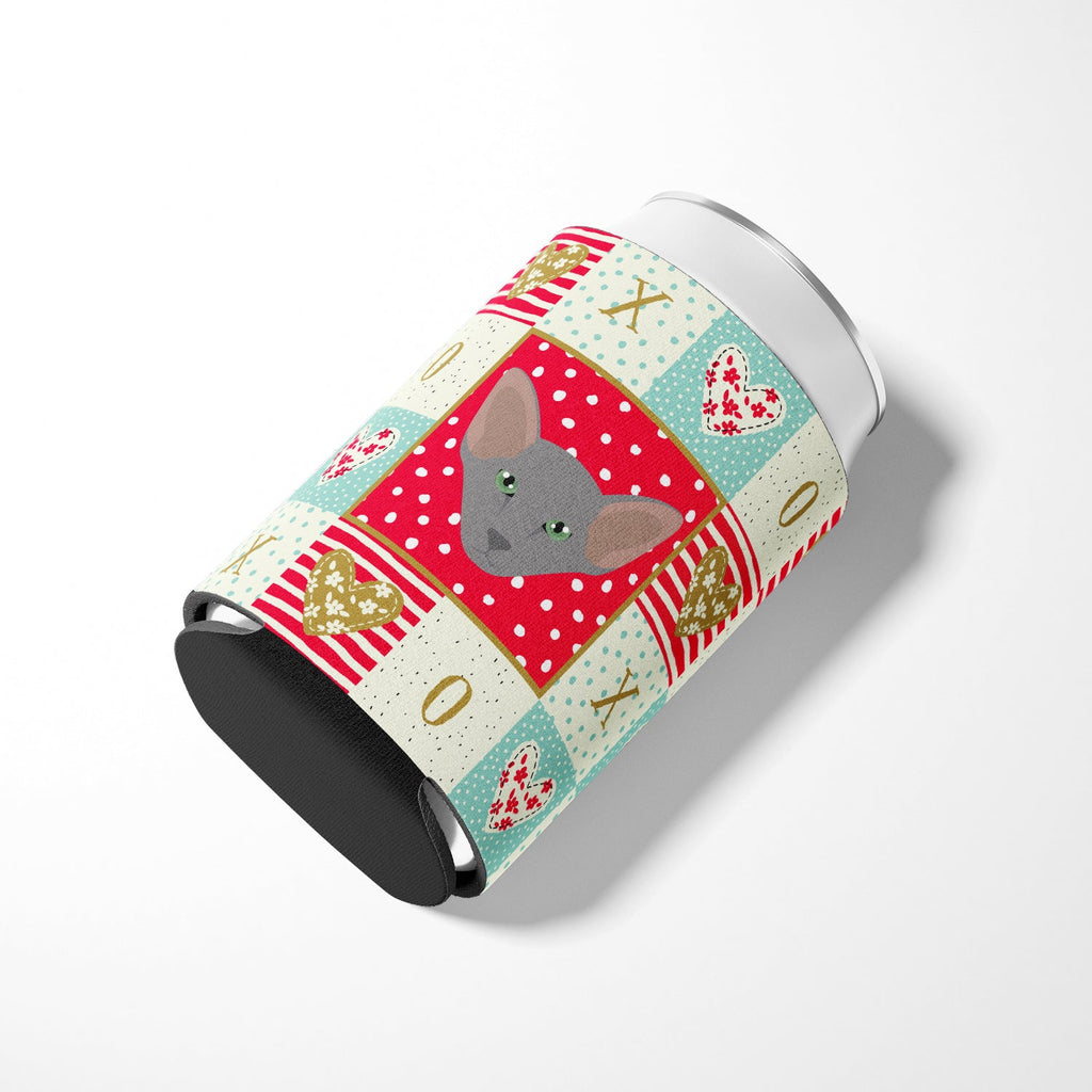 Oriental Shorthair Cat Love Can or Bottle Hugger Cooler Sleeve for Standard 12 oz Cans, Insulated Foam Beer & Soda Can Hugger Reusable