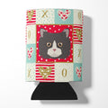 Poodle Cat Love Can or Bottle Hugger Cooler Sleeve for Standard 12 oz Cans, Insulated Foam Beer & Soda Can Hugger Reusable