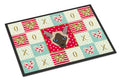 Siamese Modern Cat Love Doormat Indoor Outdoor 24H X 36W Front Door Mat Rugs for Entryway, Non Slip Washable Low Pile,