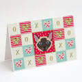 Tonkinese Cat Love Greeting Cards Pack of 8 Blank Cards with Envelopes Whimsical A7 Size 5x7