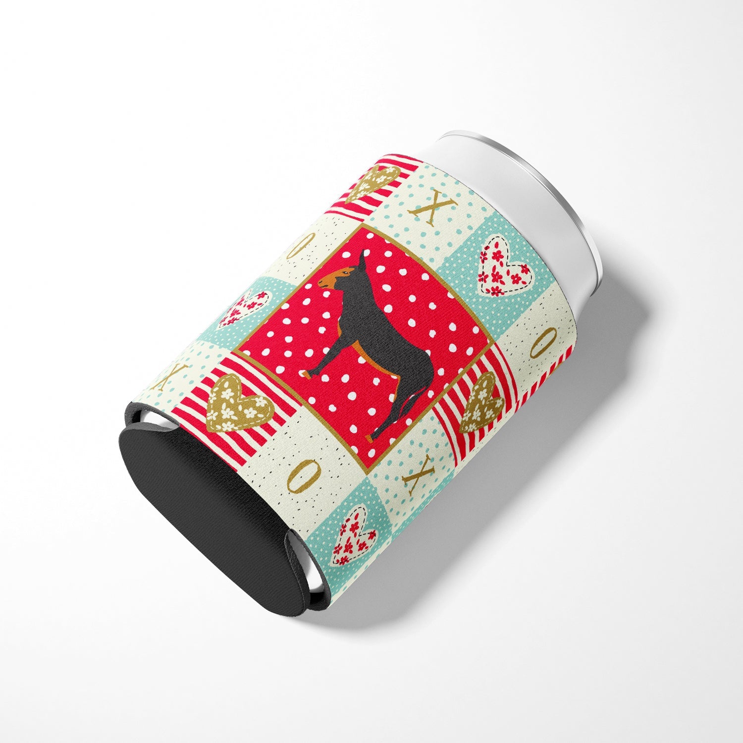 Catalan Donkey Love Can or Bottle Hugger Cooler Sleeve for Standard 12 oz Cans, Insulated Foam Beer & Soda Can Hugger Reusable