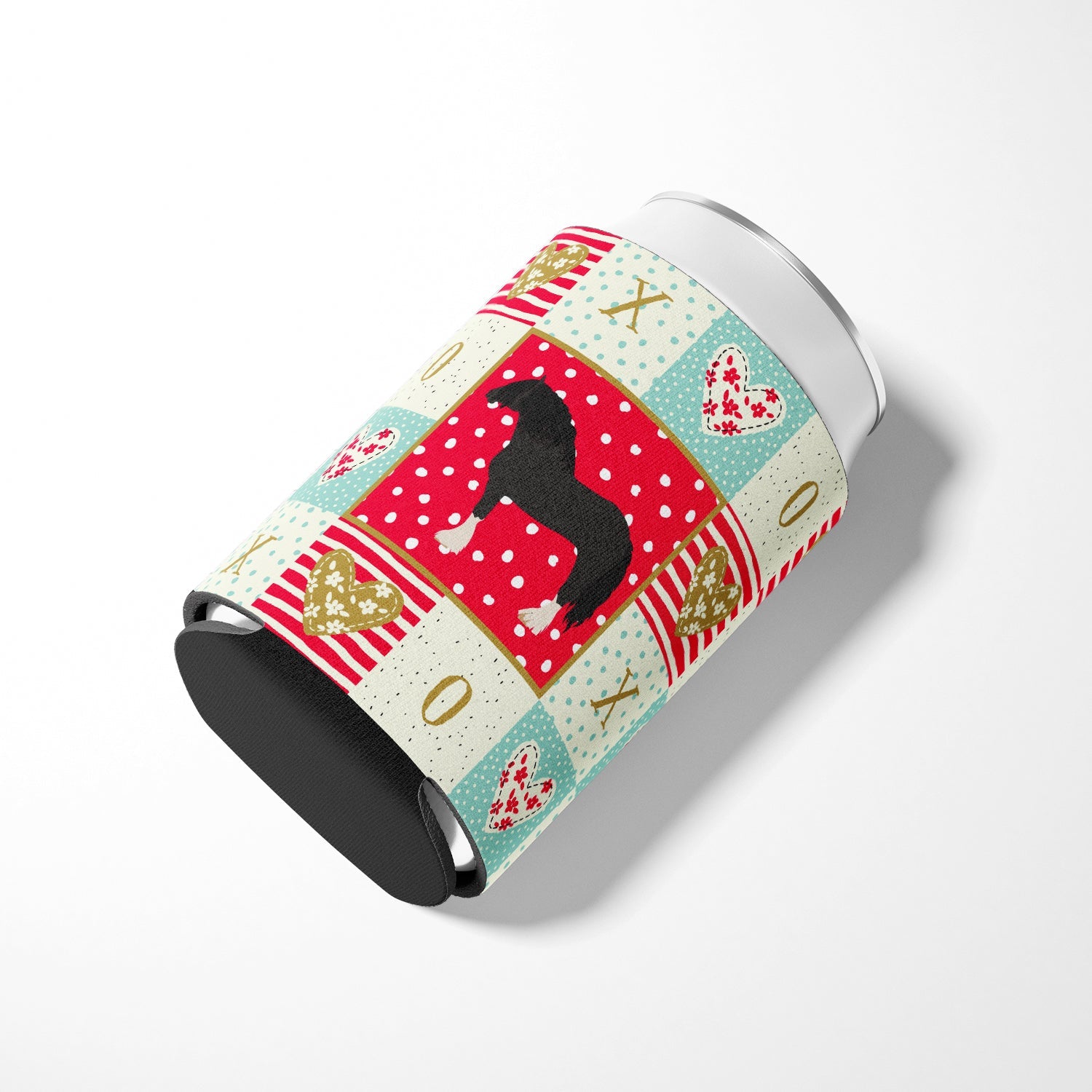 Pomeranian Rogener Goose Love Can or Bottle Hugger Cooler Sleeve for Standard 12 oz Cans, Insulated Foam Beer & Soda Can Hugger Reusable