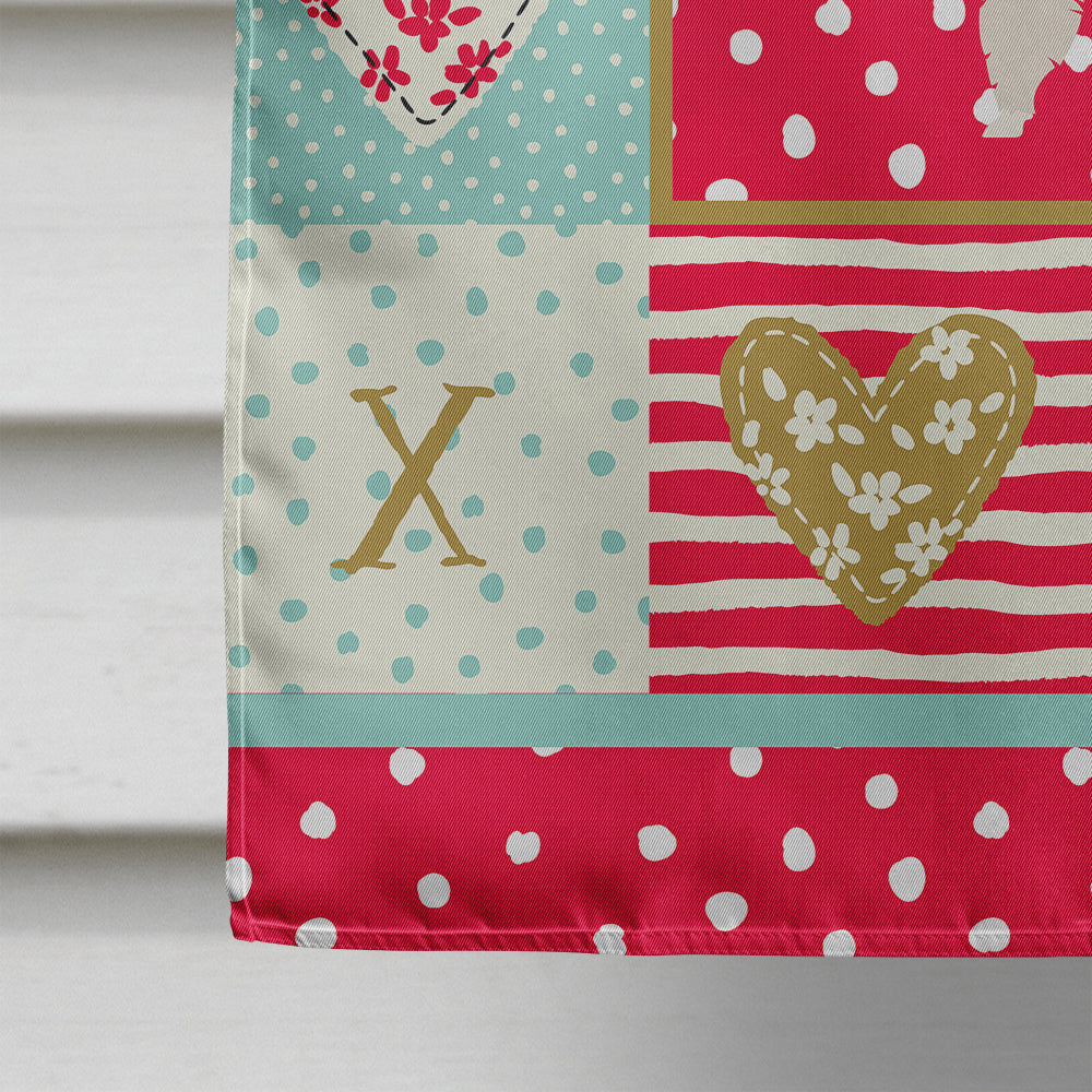 Alpaca Love House Flag 28x40 Porch Sleeve Pole Decorative Outside Yard Banner Artwork Wall Hanging, Polyester