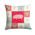 Welsh Pig Love Decorative Throw Pillow 14x14 Indoor Outdoor Accent Cushion, Fabric Cover with Insert for Sofa, Bed, Porch & Living Room