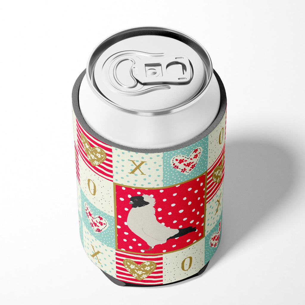 Nun Pigeon Love Can or Bottle Hugger Cooler Sleeve for Standard 12 oz Cans, Insulated Foam Beer & Soda Can Hugger Reusable