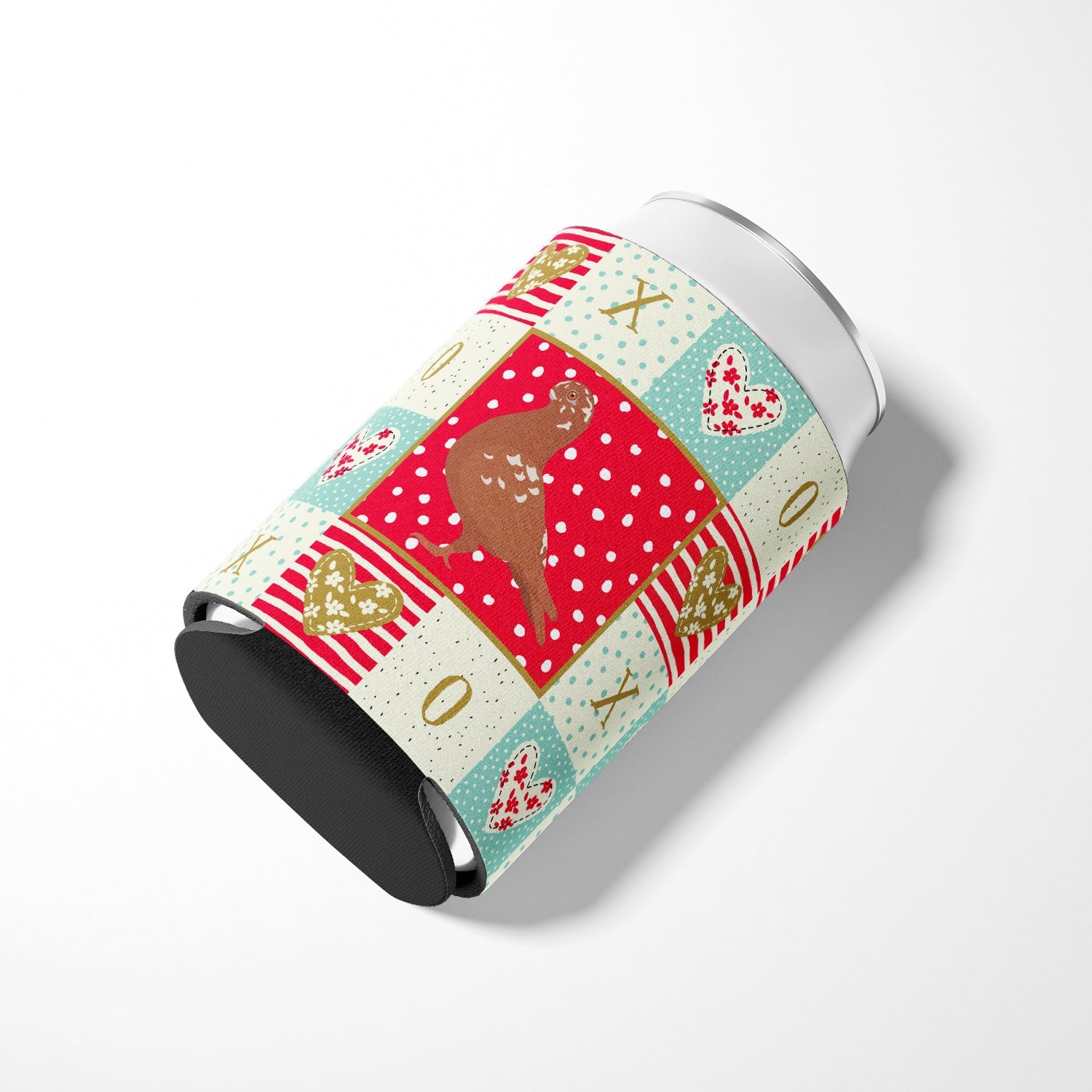 African Owl Pigeon Love Can or Bottle Hugger Cooler Sleeve for Standard 12 oz Cans, Insulated Foam Beer & Soda Can Hugger Reusable