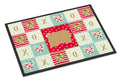Lincoln Longwool Sheep Love Doormat Indoor Outdoor 18H X 27W Front Door Mat Rugs for Entryway, Non Slip Washable