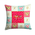 Shubunkin Goldfish Love Decorative Throw Pillow 14x14 Indoor Outdoor Accent Cushion, Fabric Cover with Insert for Sofa, Bed, Porch & Living Room