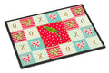 Ring-Necked Parakeet Love Doormat Indoor Outdoor 24H X 36W Front Door Mat Rugs for Entryway, Non Slip Washable Low Pile,