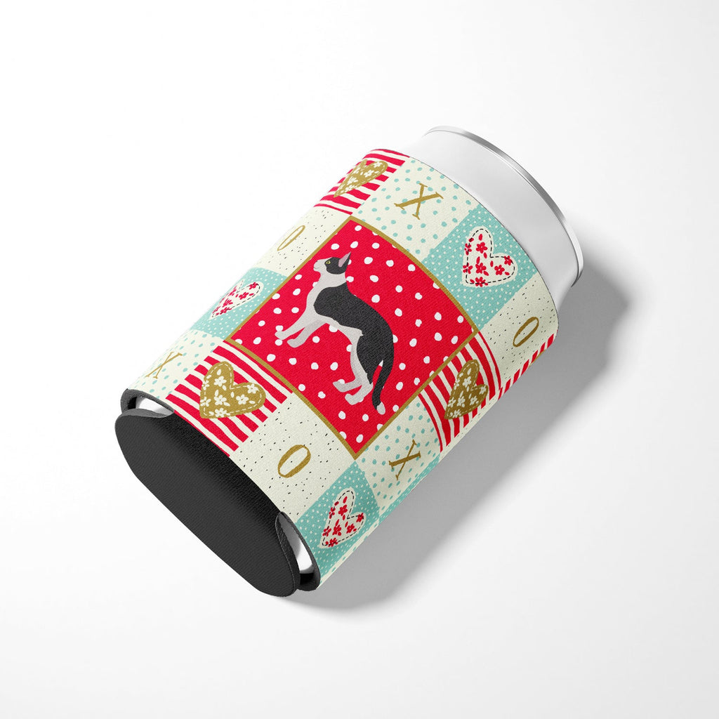 Bicolour Aegean Cat Love Can or Bottle Hugger Cooler Sleeve for Standard 12 oz Cans, Insulated Foam Beer & Soda Can Hugger Reusable
