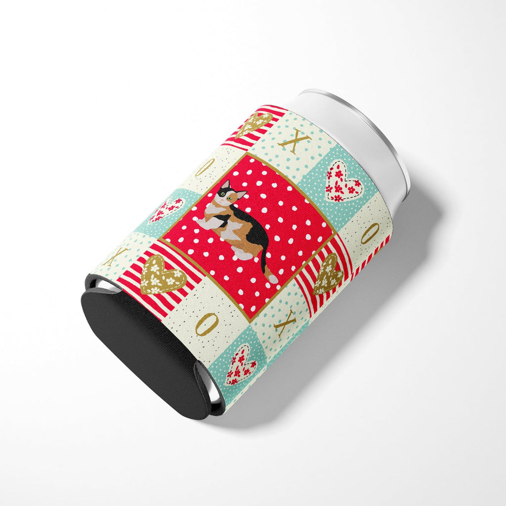 Munchkin Cat Love Can or Bottle Hugger Cooler Sleeve for Standard 12 oz Cans, Insulated Foam Beer & Soda Can Hugger Reusable