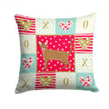Ocicat Cat Love Decorative Throw Pillow 14x14 Indoor Outdoor Accent Cushion, Fabric Cover with Insert for Sofa, Bed, Porch & Living Room