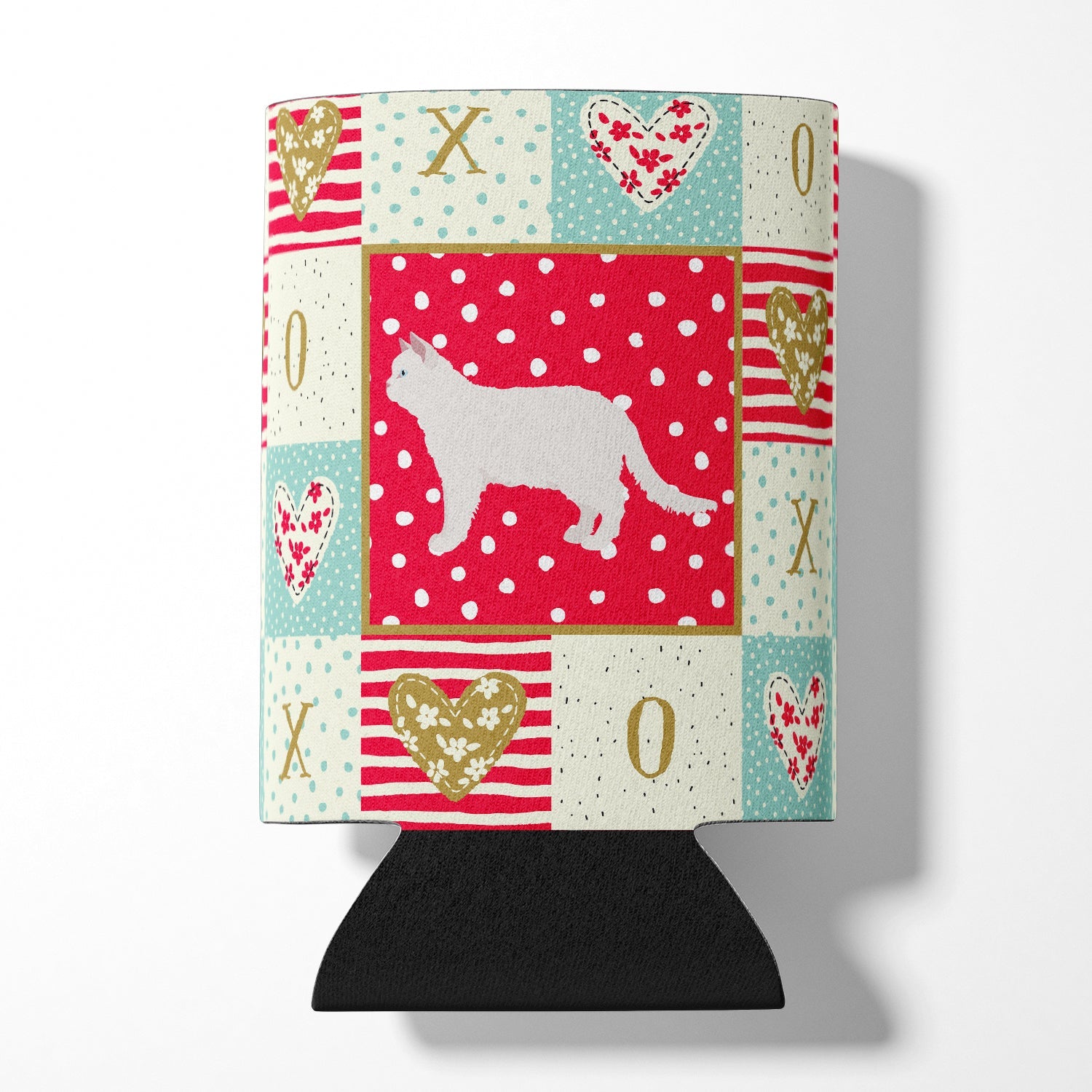 Poodle Cat #2 Cat Love Can or Bottle Hugger Cooler Sleeve for Standard 12 oz Cans, Insulated Foam Beer & Soda Can Hugger Reusable