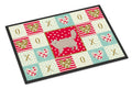 Siberian Forest #2 Cat Love Doormat Indoor Outdoor 24H X 36W Front Door Mat Rugs for Entryway, Non Slip Washable Low Pile,