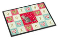 Foldex Exotic Fold Cat Love Doormat Indoor Outdoor 18H X 27W Front Door Mat Rugs for Entryway, Non Slip Washable