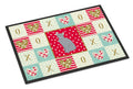 Russian Blue Cat Love Doormat Indoor Outdoor 18H X 27W Front Door Mat Rugs for Entryway, Non Slip Washable
