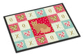 Selkirk Rex Cat Love Doormat Indoor Outdoor 24H X 36W Front Door Mat Rugs for Entryway, Non Slip Washable Low Pile,