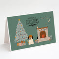 Petit Basset Griffon Vendeen Christmas Everyone Greeting Cards Pack of 8 Blank Cards with Envelopes Whimsical A7 Size 5x7
