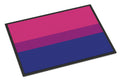 Bisexual Pride Doormat Indoor Outdoor 24H X 36W Front Door Mat Rugs for Entryway, Non Slip Washable Low Pile,