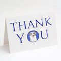 Australian Shepherd Red Merle Tricolor #1 Thank You Greeting Cards Pack of 8 Blank Cards with Envelopes Whimsical A7 Size 5x7