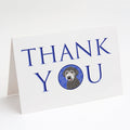 Doodle Silver #2 Thank You Greeting Cards Pack of 8 Blank Cards with Envelopes Whimsical A7 Size 5x7