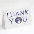 Pit Bull Fawn #3 Thank You Greeting Cards Pack of 8 Blank Cards with Envelopes Whimsical A7 Size 5x7