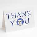 Schnauzer Salt and Pepper #2 Thank You Greeting Cards Pack of 8 Blank Cards with Envelopes Whimsical A7 Size 5x7
